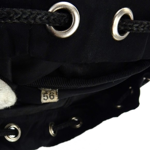 PRADA Nylon Black Drawstring Backpack Italy - Picture 9 of 9